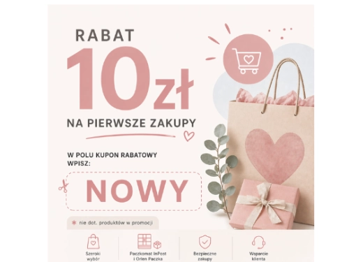 Kupon rabatowy na pierwsze zakupy